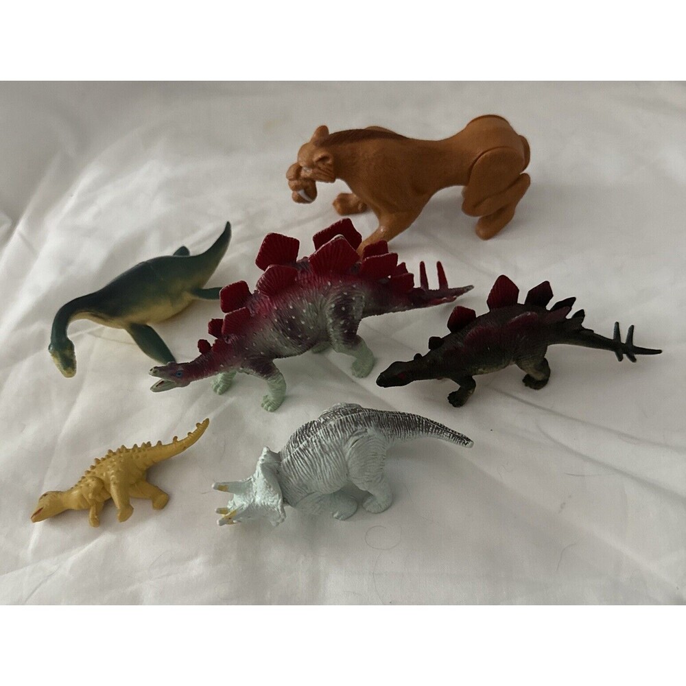 Lot Of 6 Prehistoric Animals- See Pictures